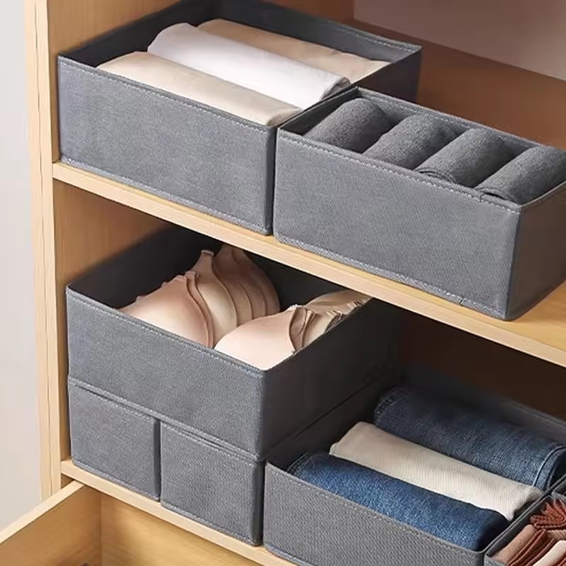 3PC Fabric Underwear Storage B - Sock Organizer Tray review and price